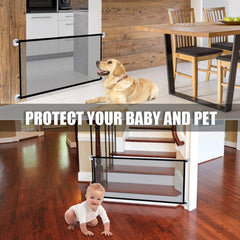 Dog Isolation Net Portable Folding Pet Isolation Fence Dog Barrier Safety Protection Fence