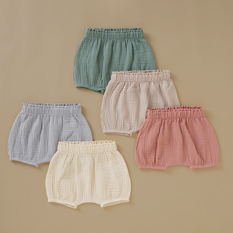 Baby Shorts Ins Style Children&#039;s Shorts Summer Baby Pants Organic Cotton Shorts Foreign Trade Baby Shorts