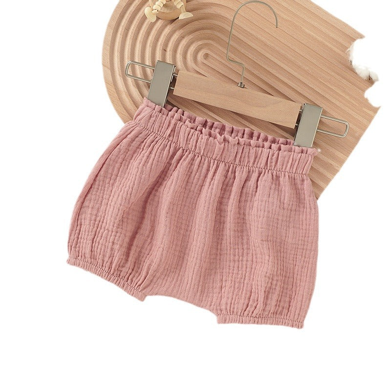 Baby Shorts Ins Style Children&#039;s Shorts Summer Baby Pants Organic Cotton Shorts Foreign Trade Baby Shorts