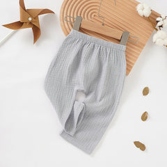 Baby Pants Amazon Same Style Children&#039;s Mosquito-proof Pants Organic Cotton Baby Casual Pants Children&#039;s Summer Baby Trousers