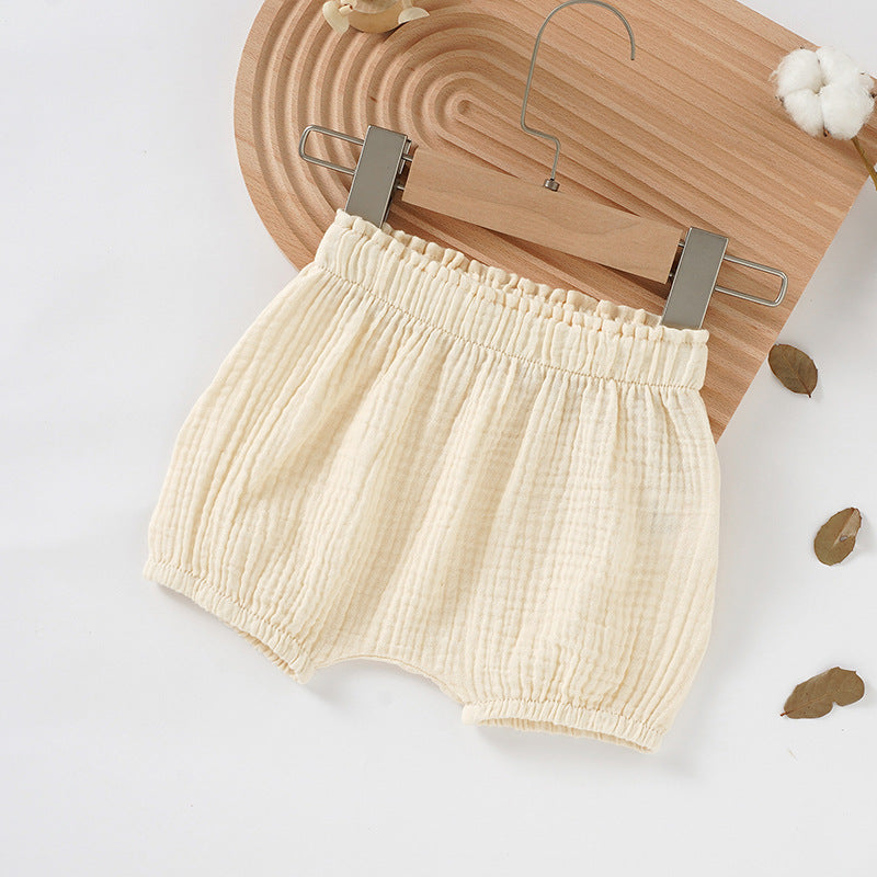 Baby Shorts Ins Style Children&#039;s Shorts Summer Baby Pants Organic Cotton Shorts Foreign Trade Baby Shorts