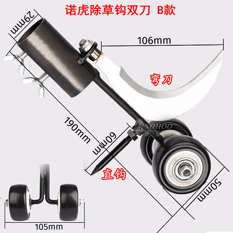 Gap Weeder Weeding Hook Free Bending Gardening Roller Weeding Weeding Hook Weeds Snatcher