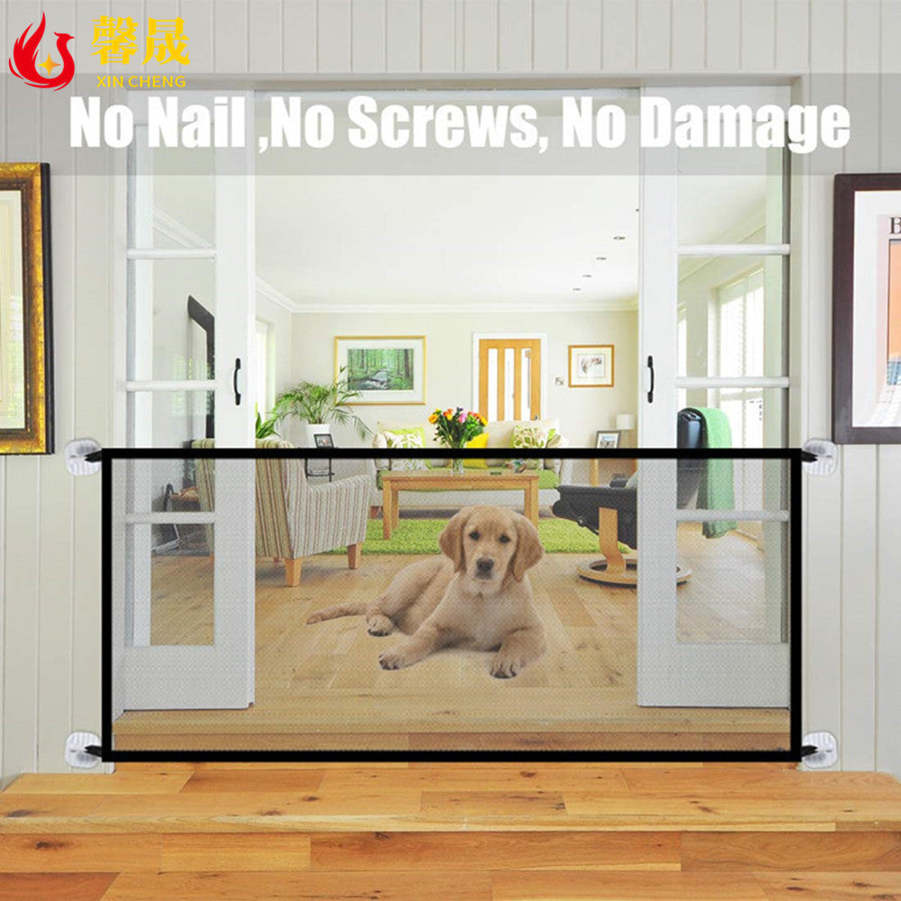 Dog Isolation Net Portable Folding Pet Isolation Fence Dog Barrier Safety Protection Fence