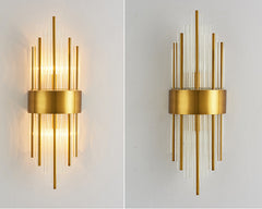 Nordic Glass Bedside Lamp – Modern Corridor & Aisle Wall Light | LED